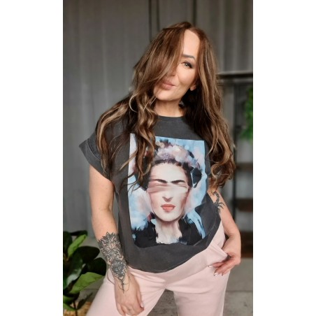 Dekatyzowana Koszulka Frida